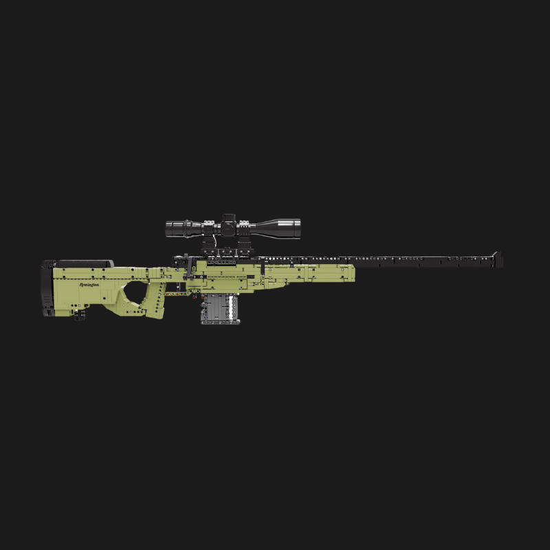 Sniper Rifle Building Blocks | 3D Guns Kit